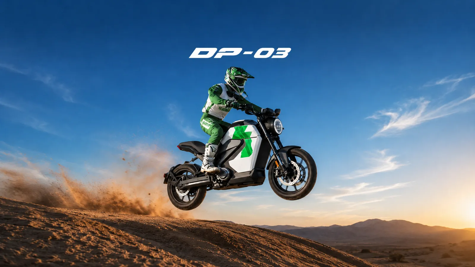 STARGO DP-03 electric motorcycle product visual for overseas sourcing discussions
