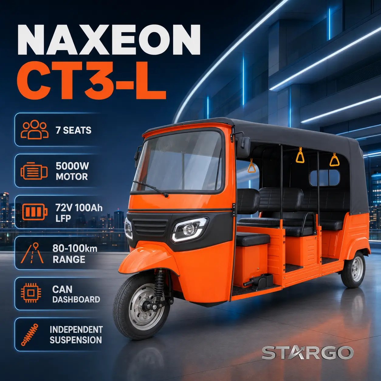 STARGO NAXEON CT3-L Premium Pod