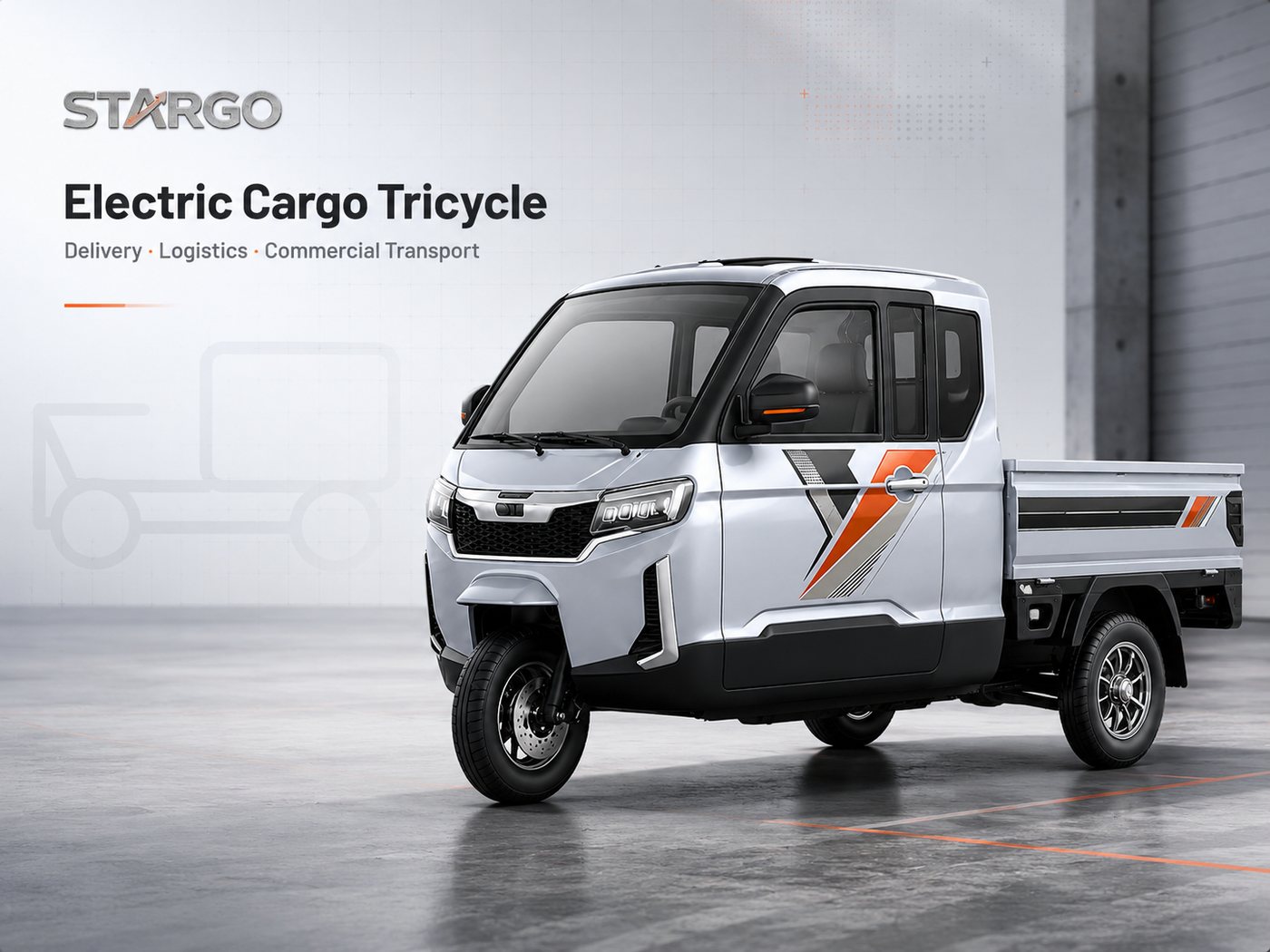 Electric Cargo Tricycle