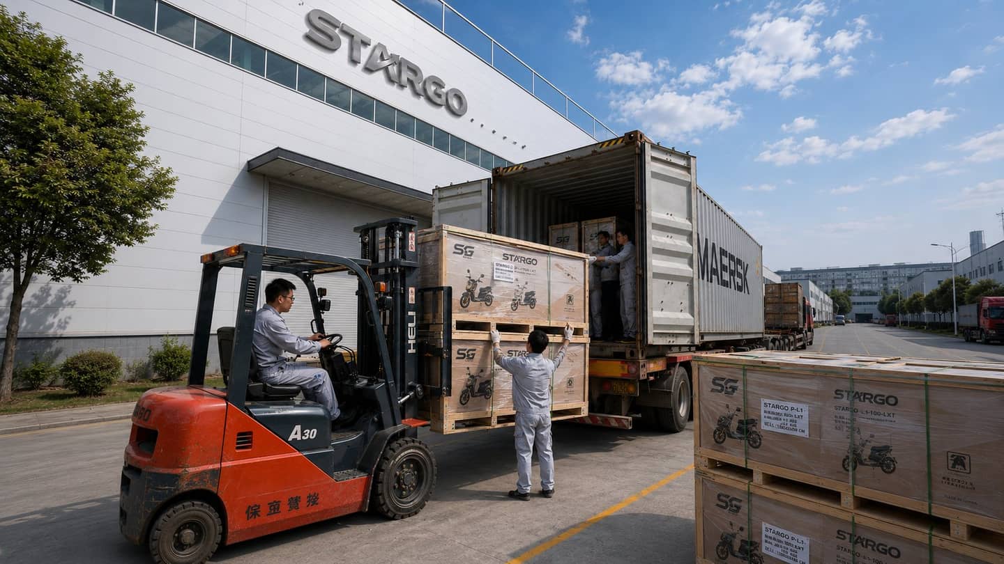 STARGO container loading and export